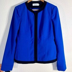 Calvin Klein Women's Royal Blue Blazer